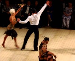 2015 UK Open Dance Championships Semi-final Michael Malitowski & Joanna Leunis Rumba – whole dance